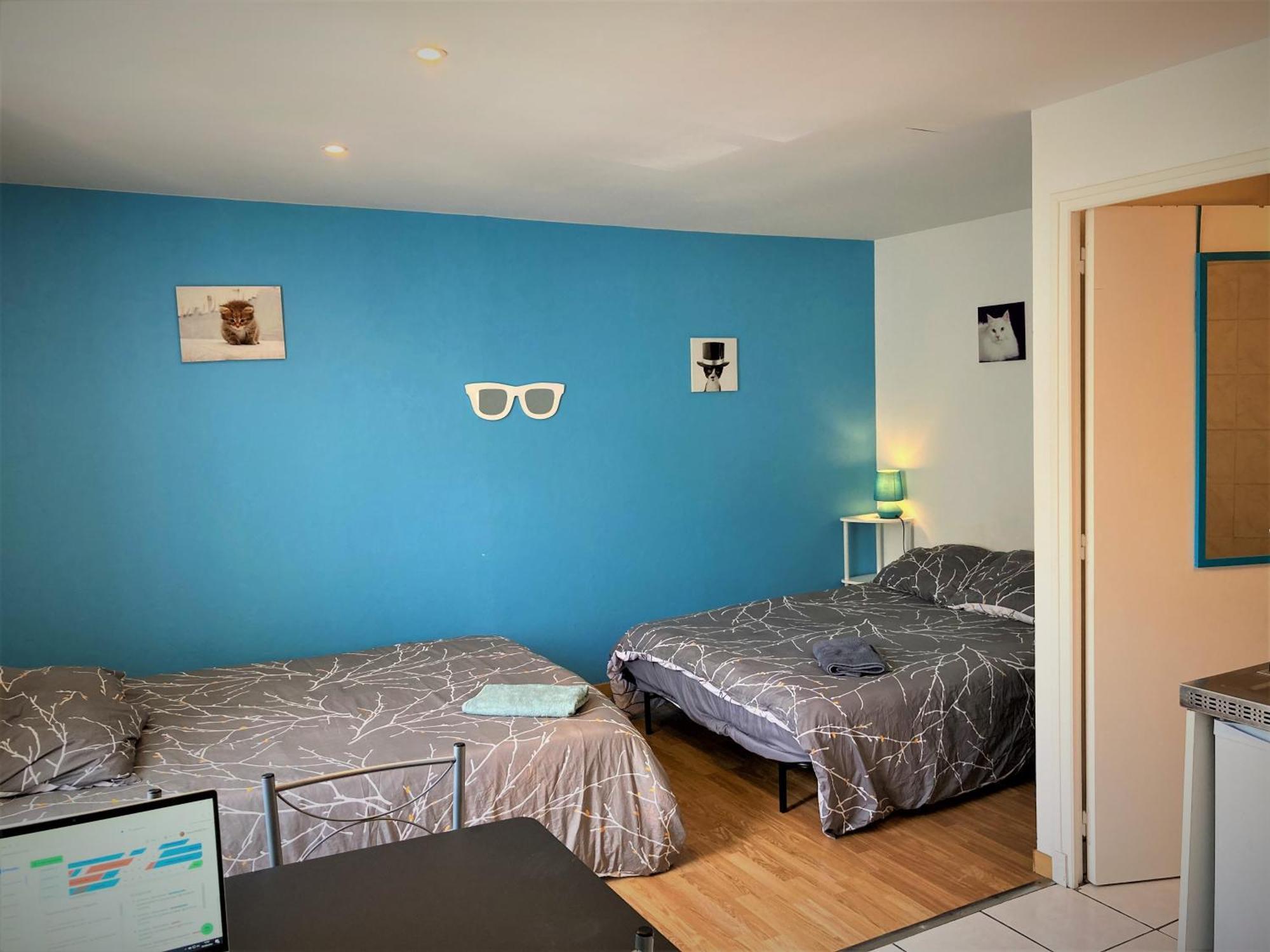 Studio Double 8 Avec Wifi Apartment *